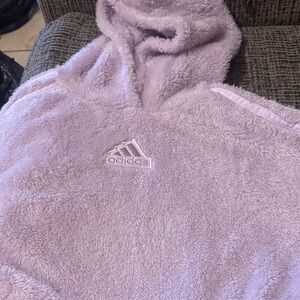 Adidas Soft Lilac Fleece Pullover
